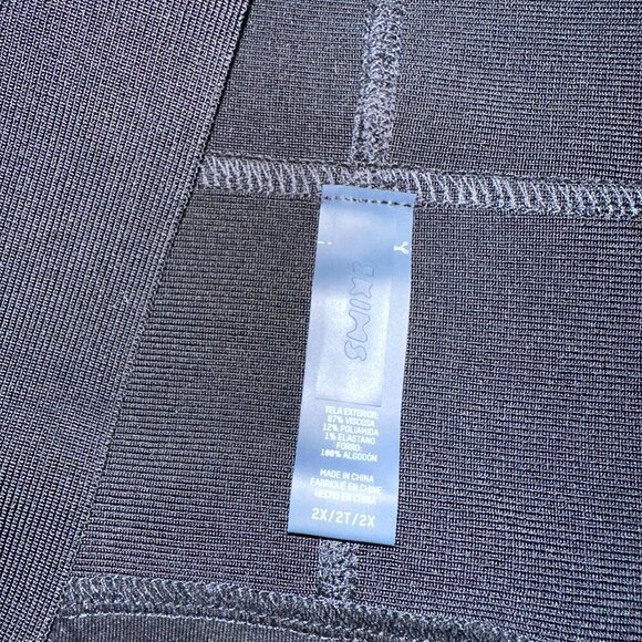 SKMS PLUS SIZE - Knit Beachwear Color ONYX - Picture 6 of 7